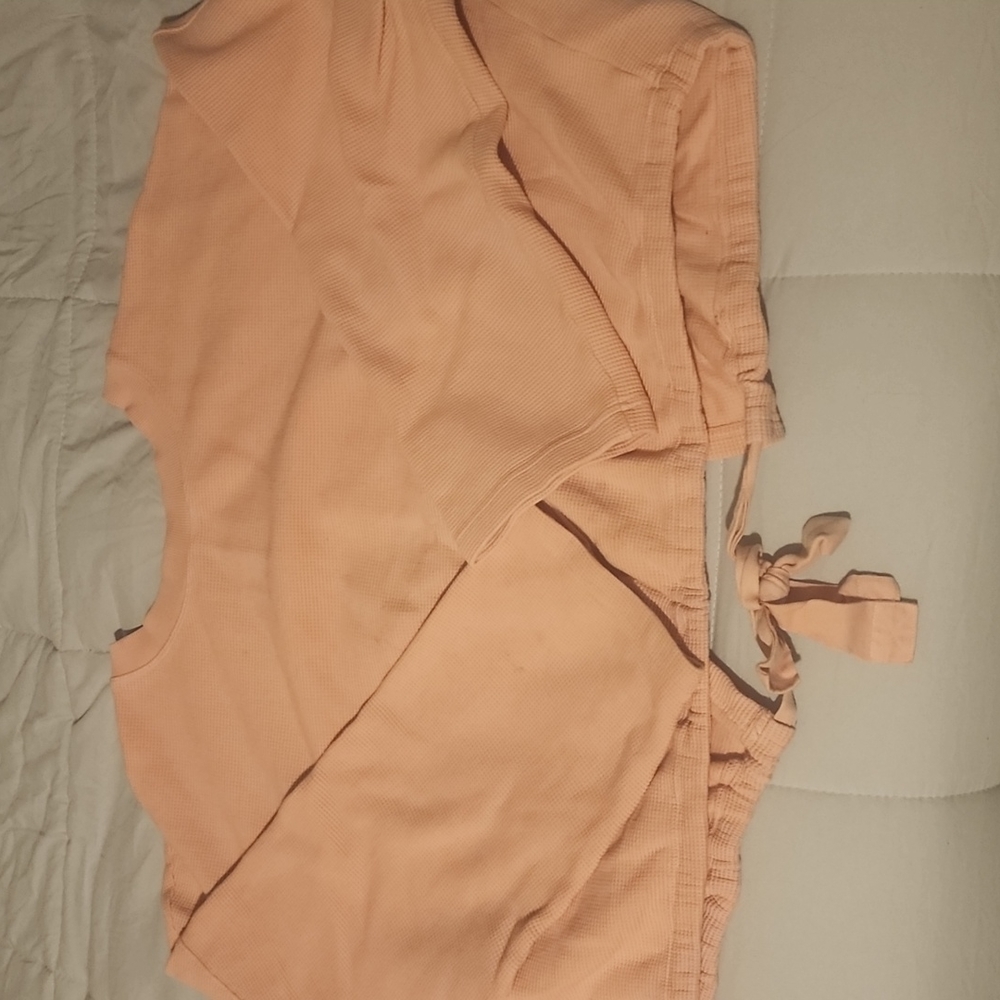 Fabletics Anna Tie-Back Sweatshirt in Tuscany Clay